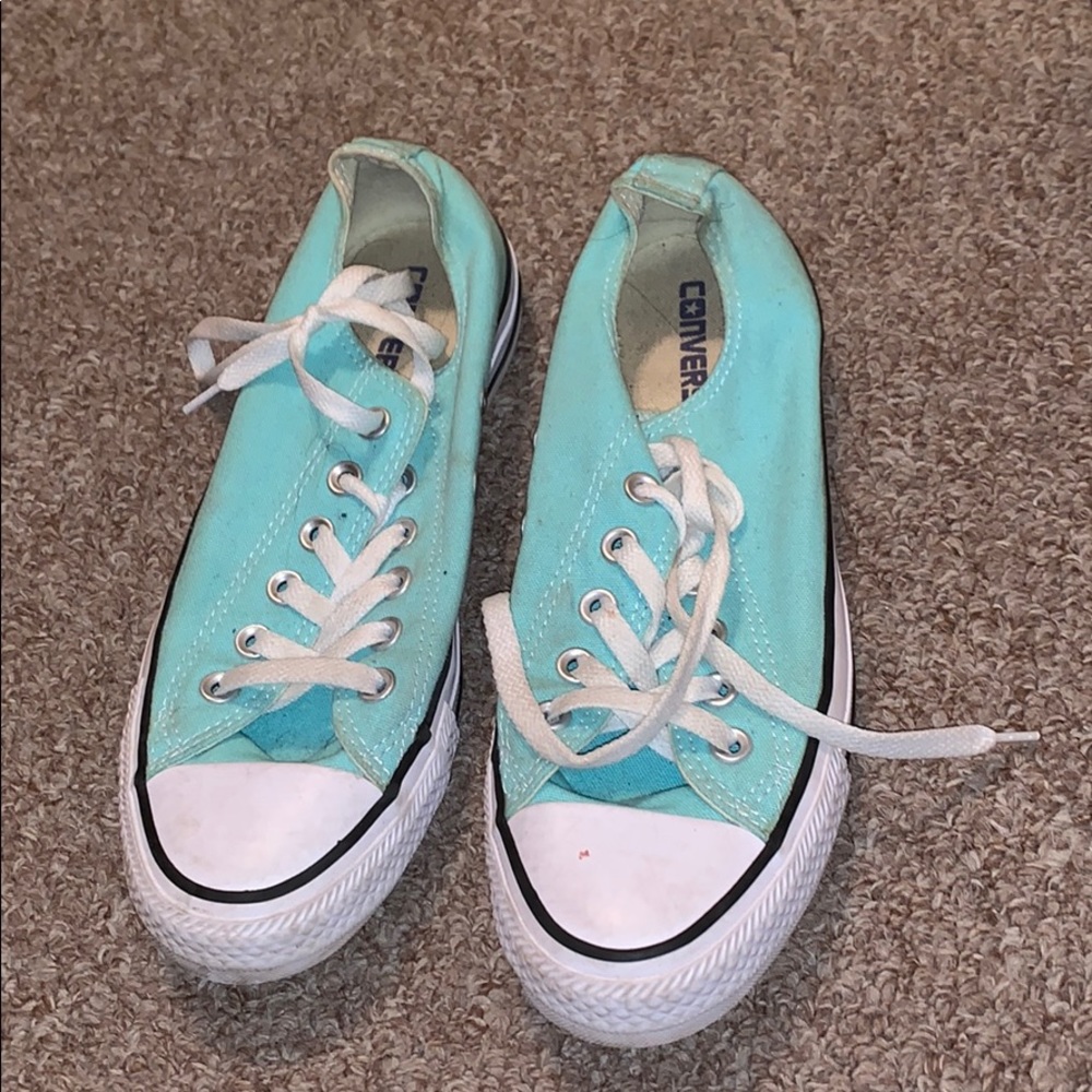 Teal Converse